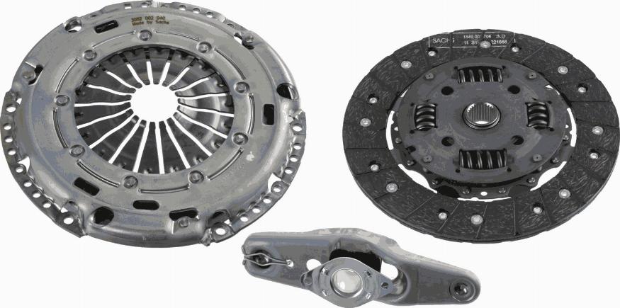 SACHS 3000 950 072 - Sajūga komplekts autospares.lv