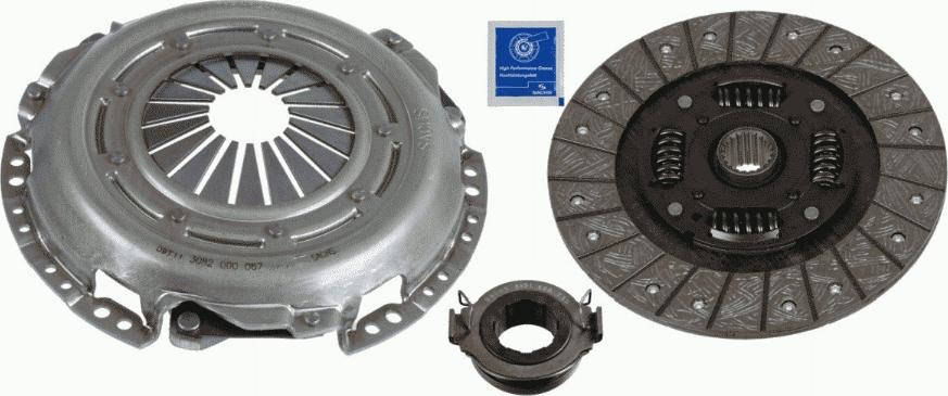 SACHS 3000 950 804 - Sajūga komplekts autospares.lv