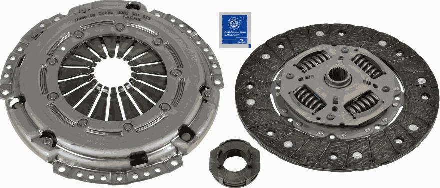 SACHS 3000 950 734 - Clutch Kit www.autospares.lv