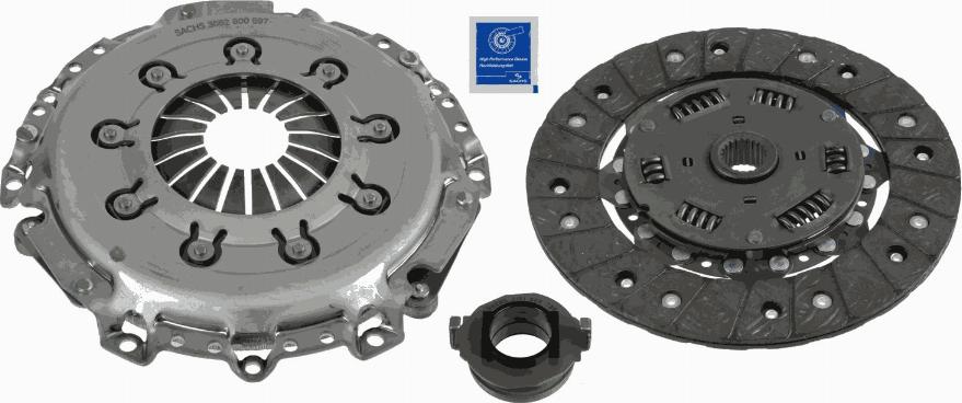 SACHS 3000 950 731 - Комплект сцепления www.autospares.lv