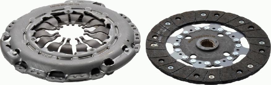 SACHS 3000 950 738 - Clutch Kit www.autospares.lv