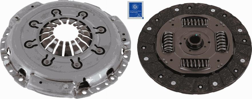 SACHS 3 000 951 908 - Комплект сцепления www.autospares.lv