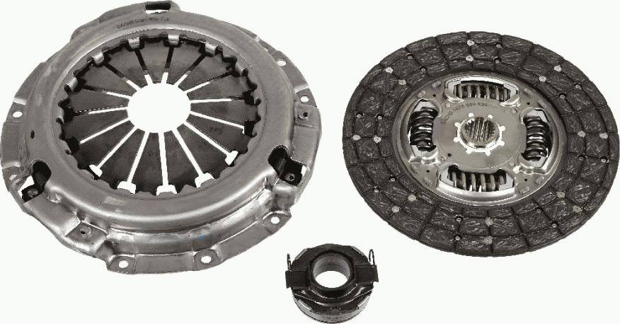 SACHS 3000 951 444 - Sajūga komplekts autospares.lv