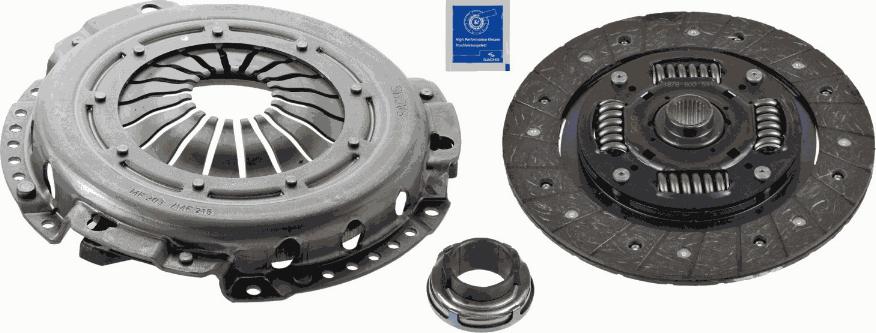 SACHS 3000 951 408 - Sajūga komplekts autospares.lv