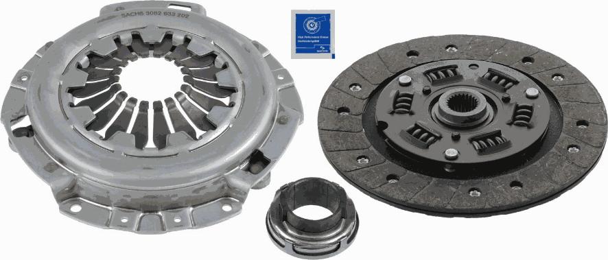 SACHS 3000 951 411 - Sajūga komplekts www.autospares.lv