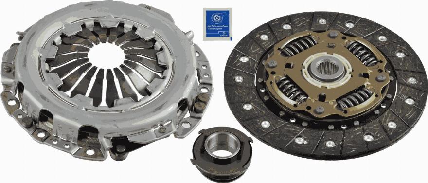 SACHS 3000 951 483 - Sajūga komplekts www.autospares.lv