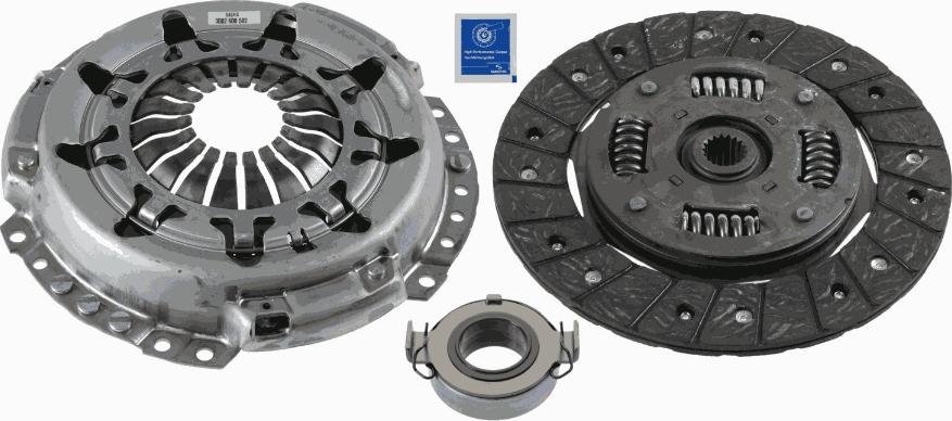 SACHS 3000 951 433 - Sajūga komplekts www.autospares.lv