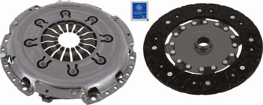 SACHS 3000 951 587 - Sajūga komplekts www.autospares.lv