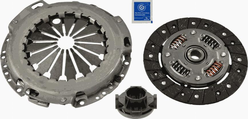 SACHS 3000 951 536 - Clutch Kit www.autospares.lv