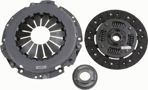 SACHS 3000 951 521 - Комплект сцепления www.autospares.lv