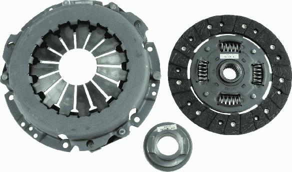 SACHS 3000 951 523 - Комплект сцепления www.autospares.lv