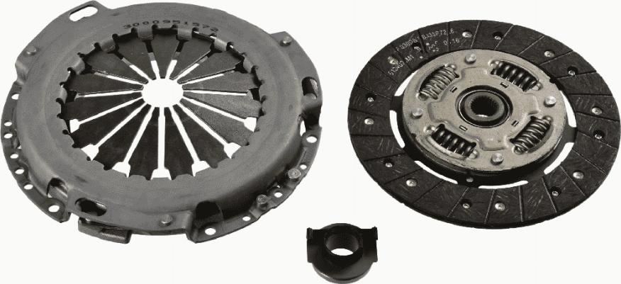 SACHS 3000 951 572 - Clutch Kit www.autospares.lv