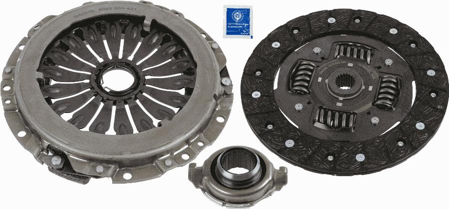 SACHS 3000 951 646 - Sajūga komplekts www.autospares.lv