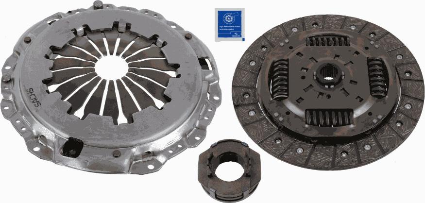 SACHS 3000 951 654 - Sajūga komplekts www.autospares.lv