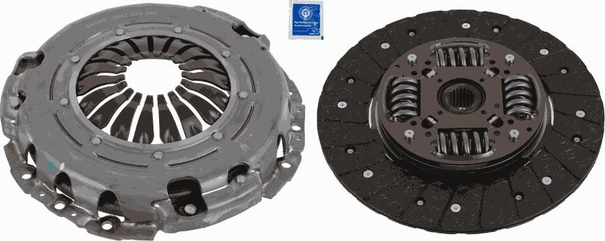 SACHS 3000 951 658 - Комплект сцепления www.autospares.lv