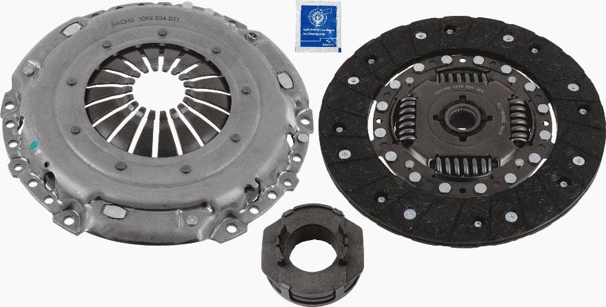 SACHS 3000 951 608 - Sajūga komplekts www.autospares.lv