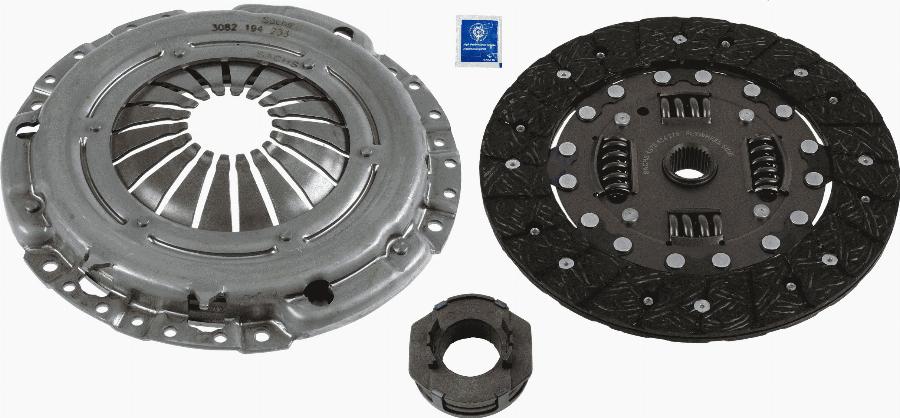 SACHS 3000 951 689 - Sajūga komplekts www.autospares.lv