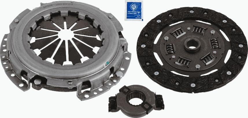 SACHS 3000 951 672 - Sajūga komplekts www.autospares.lv