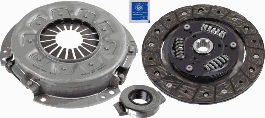 SACHS 3000 951 048 - Sajūga komplekts autospares.lv