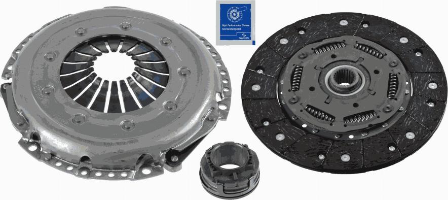 SACHS 3 000 951 055 - Sajūga komplekts autospares.lv