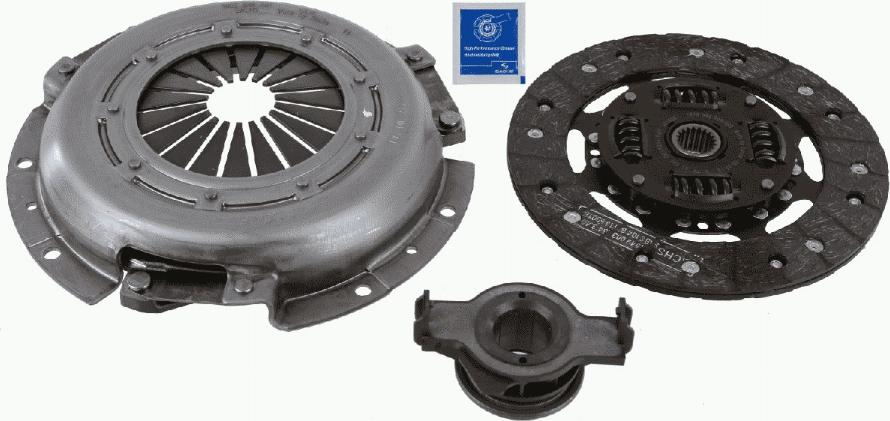 SACHS 3000 951 065 - Sajūga komplekts www.autospares.lv