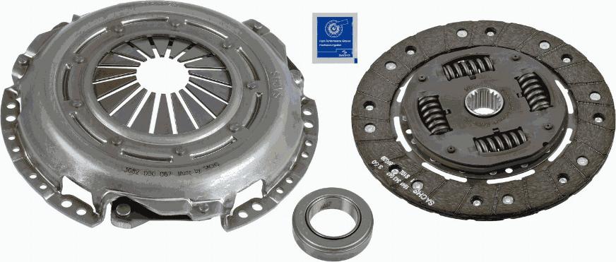 SACHS 3000 951 002 - Sajūga komplekts autospares.lv