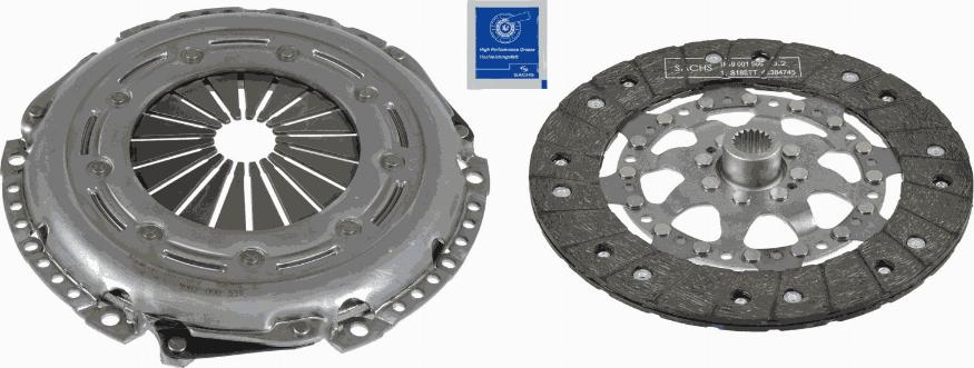 SACHS 3 000 951 086 - Sajūga komplekts www.autospares.lv