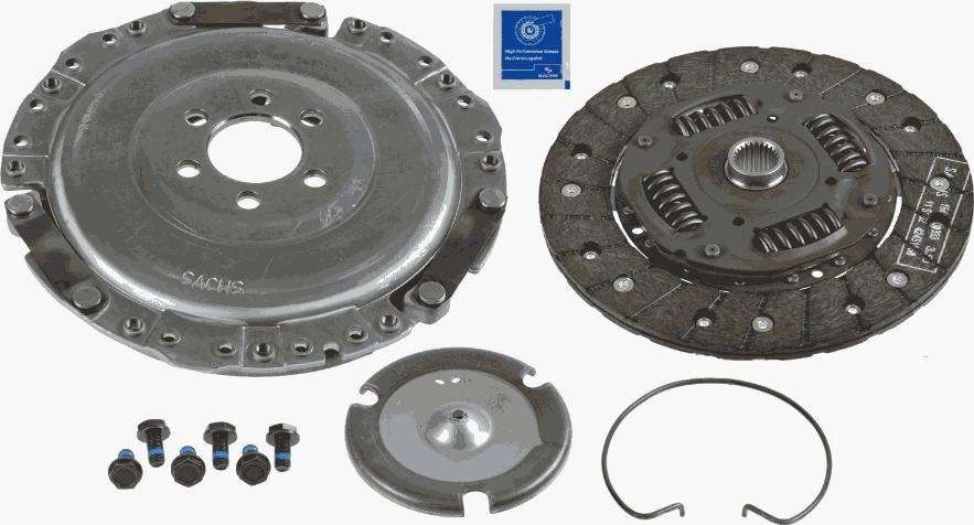 SACHS 3000 951 032 - Sajūga komplekts autospares.lv