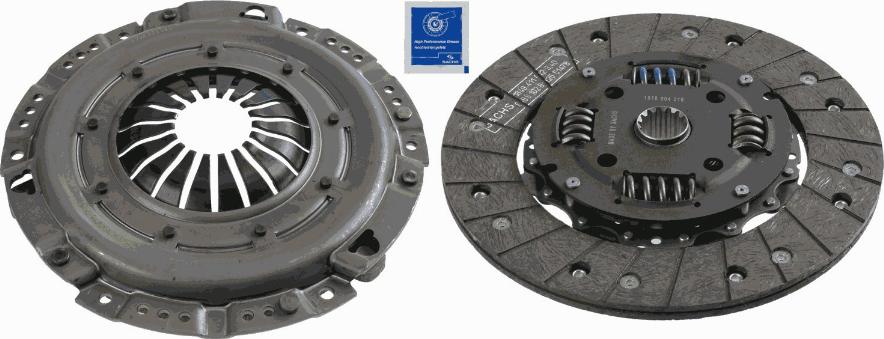 SACHS 3000 951 070 - Sajūga komplekts autospares.lv