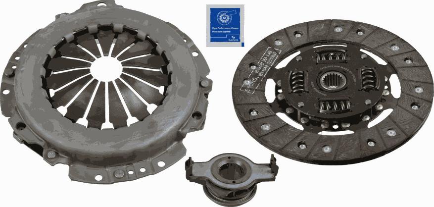 SACHS 3000 951 072 - Sajūga komplekts www.autospares.lv