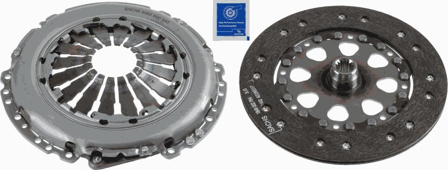 SACHS 3 000 951 171 - Sajūga komplekts autospares.lv