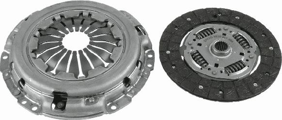 SACHS 3 000 951 389 - Sajūga komplekts www.autospares.lv