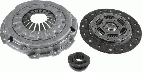 SACHS 3000 951 381 - Комплект сцепления www.autospares.lv