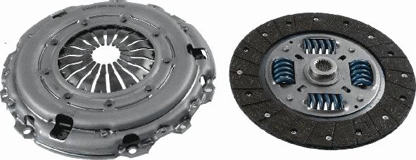 SACHS 3 000 951 370 - Комплект сцепления www.autospares.lv