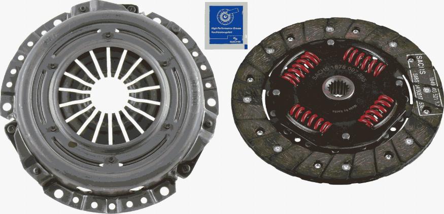 SACHS 3 000 951 294 - Sajūga komplekts www.autospares.lv