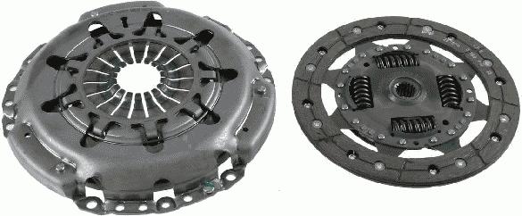 SACHS 3000 951 245 - Sajūga komplekts www.autospares.lv