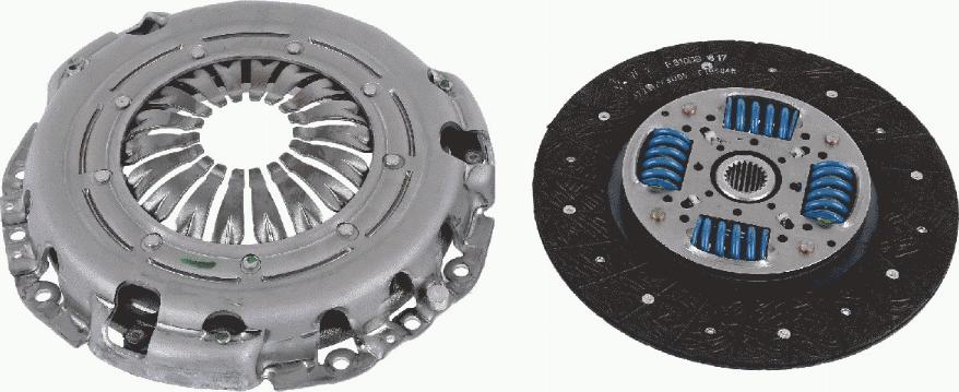 SACHS 3 000 951 258 - Комплект сцепления www.autospares.lv