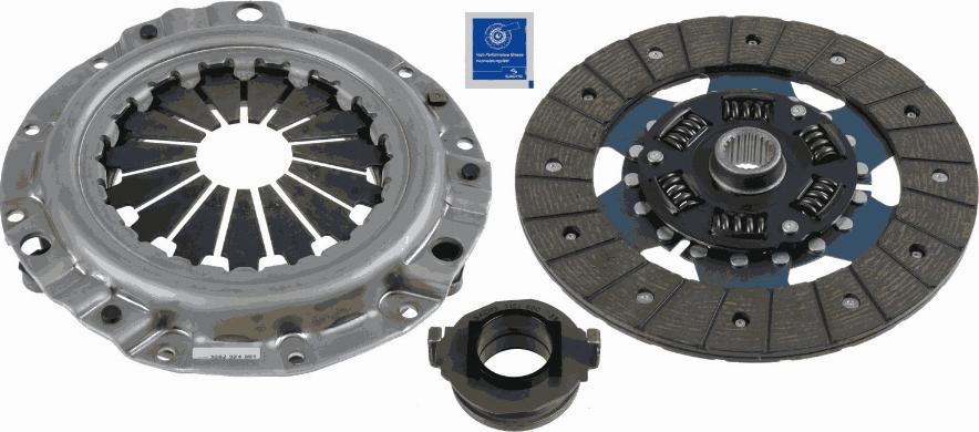 SACHS 3000 951 760 - Комплект сцепления www.autospares.lv