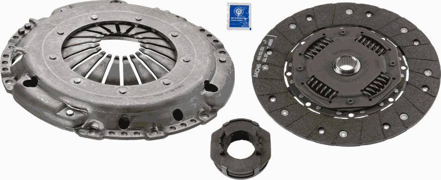 SACHS 3000 951 708 - Sajūga komplekts www.autospares.lv