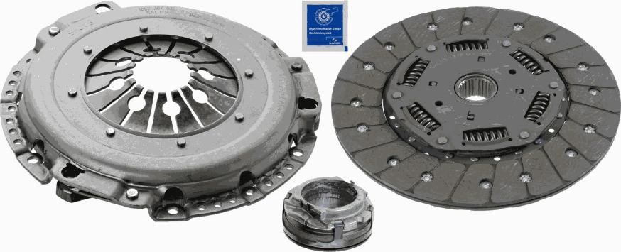 SACHS 3000 951 786 - Sajūga komplekts www.autospares.lv