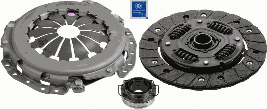 SACHS 3 000 951 738 - Sajūga komplekts www.autospares.lv