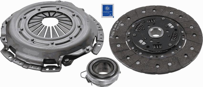 SACHS 3000 951 726 - Sajūga komplekts www.autospares.lv