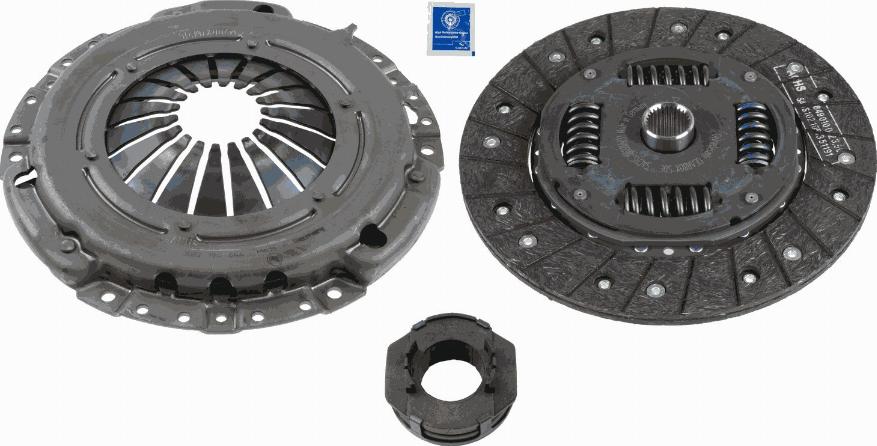 SACHS 3000 961 601 - Sajūga komplekts www.autospares.lv