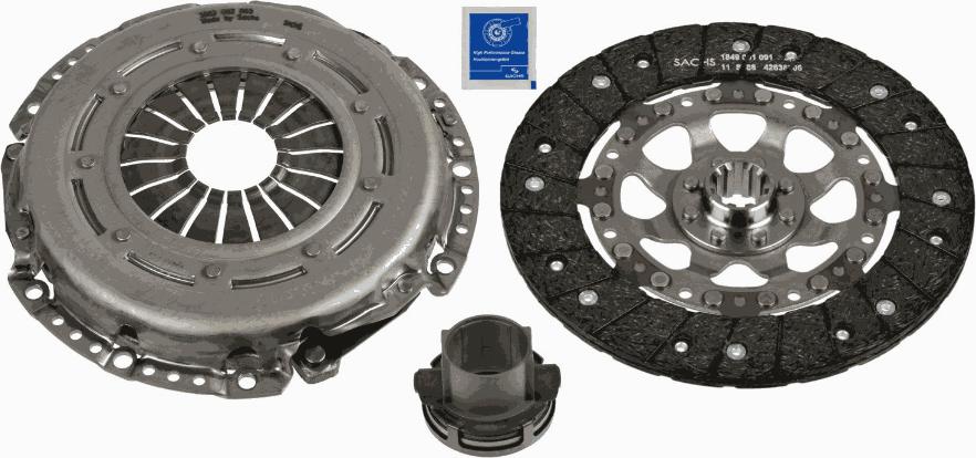 SACHS 3000 970 093 - Sajūga komplekts www.autospares.lv