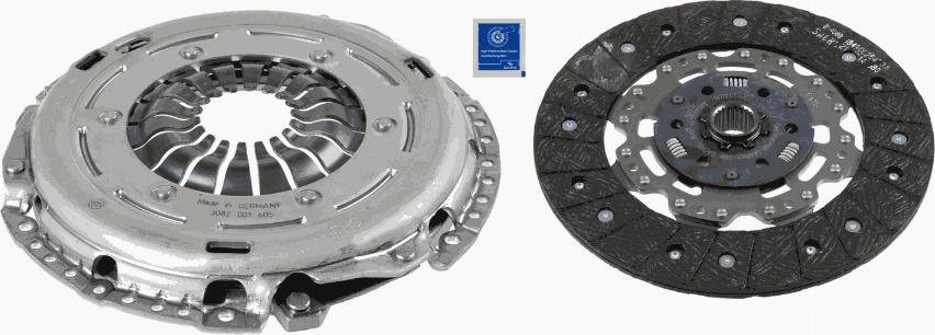 SACHS 3000 970 047 - Sajūga komplekts autospares.lv