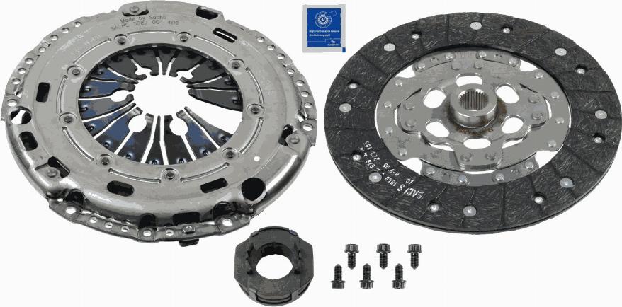 SACHS 3 000 970 036 - Sajūga komplekts autospares.lv