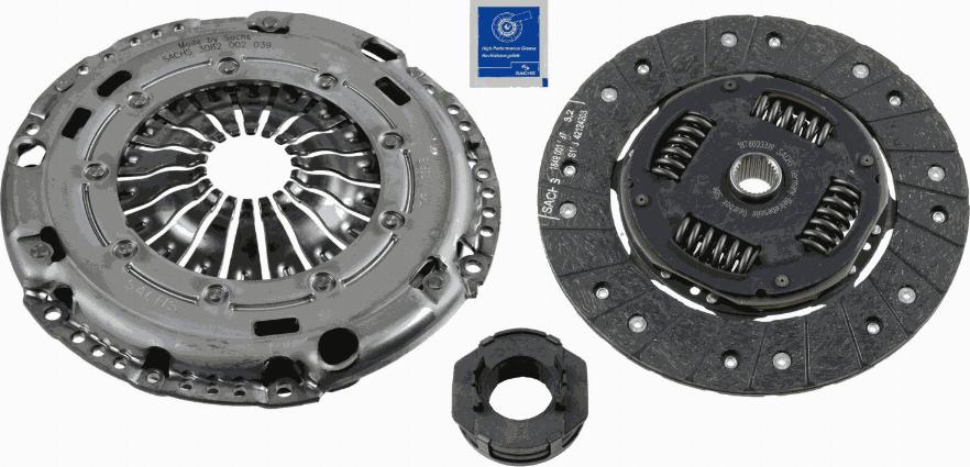 SACHS 3000 970 074 - Sajūga komplekts autospares.lv