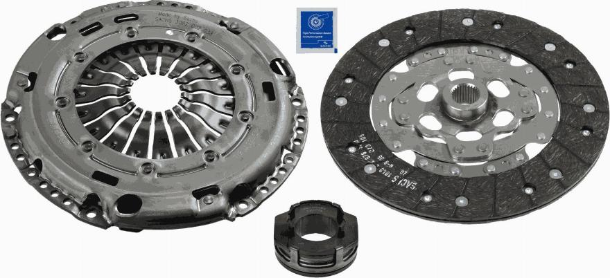 SACHS 3000 970 073 - Sajūga komplekts www.autospares.lv