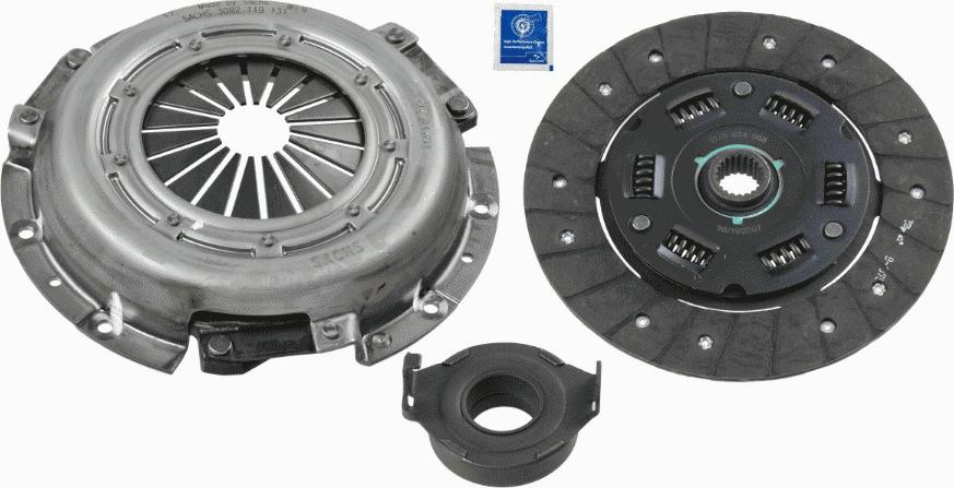 SACHS 3 000 441 001 - Комплект сцепления www.autospares.lv