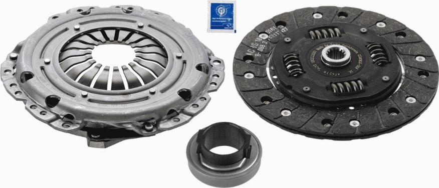 SACHS 3 000 436 001 - Sajūga komplekts www.autospares.lv